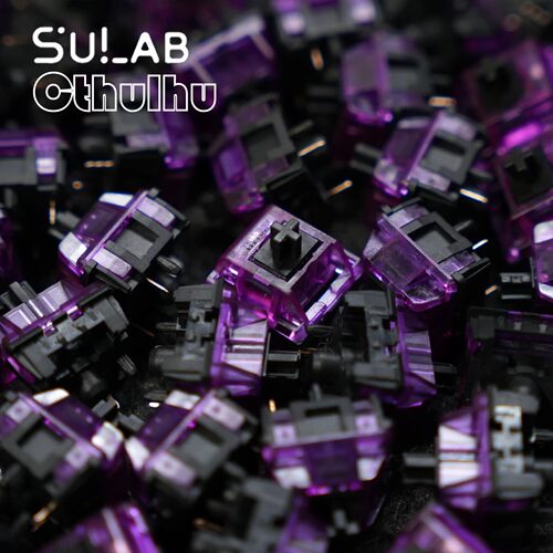 SU LAB 克苏鲁轴至臻脆响线性轴轻压力客制化 HMX Cthulhu Switch