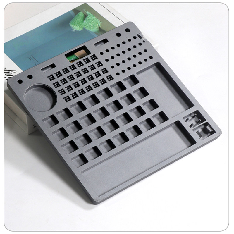Aluminium alloy lubricant panel, luminant axle test axle, mechanical keyboard DIY assembly tool