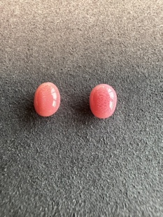 6.5mm 1.1ct；5 火烈鸟火焰纹满 1.01ct 野生珍珠海螺珠孔克珠