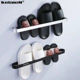 Тапочки для ванной комнаты, бесплатная переночная стена -космическая алюминиевая дверная дверная дверь туалетная туалетная гостиница, дренаж, дренирующие полки в дверной рамке