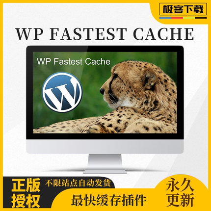 WP Fastest Cache插件 WP网站缓存优化加速插件原版激活永久更新