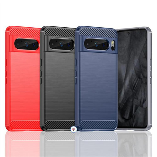 Google谷歌Pixel 8|GS35E拉丝全包软硅胶防摔滑商务手机壳保护套