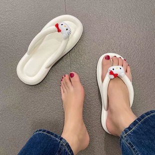 女人字拖女沙滩鞋 夏季 女外穿软底夹脚凉拖鞋 新款 凉拖 EVA人字拖鞋