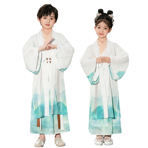儿童汉服男童国学服演出服