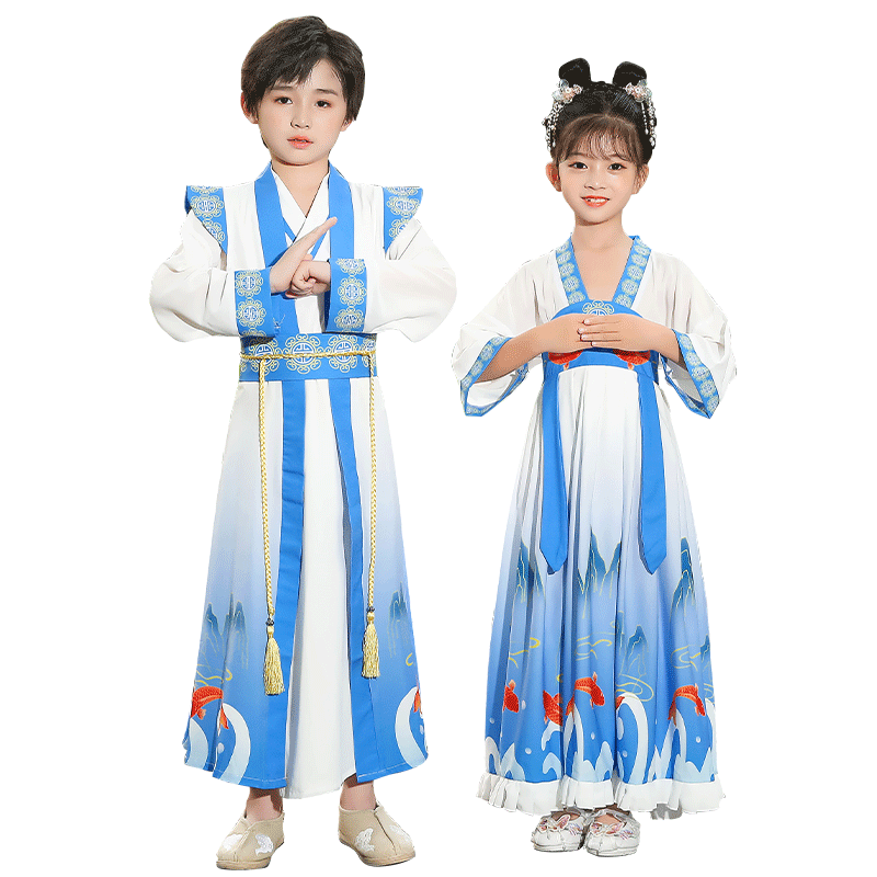 汉服男童儿童国学服演出服