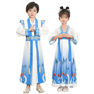 汉服男童儿童国学服演出服