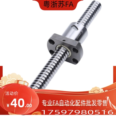 滚珠丝杠BTK1006 1404 1405 1605 1808 2005 2010 2505 2510V