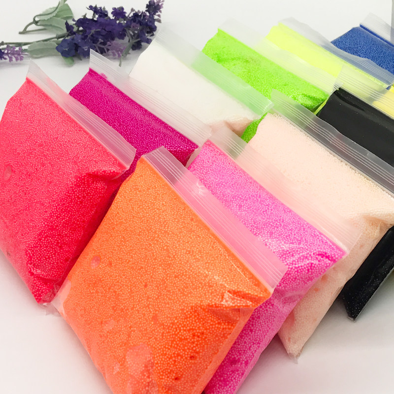 200克装雪花泥珍珠泥黏土超轻无毒手工泥泡泡泥米粒泥美术材料