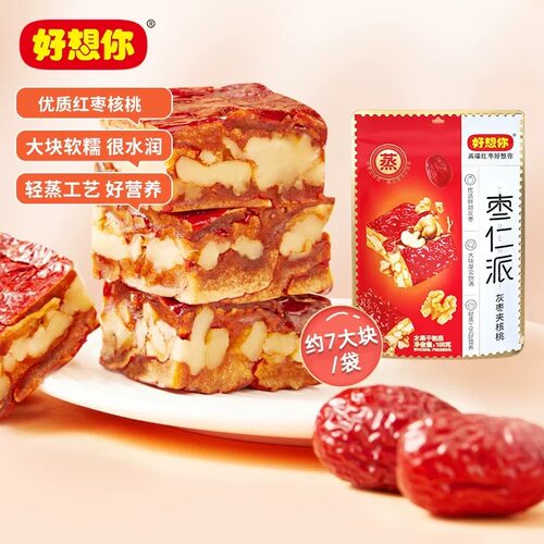 好想你枣夹核桃河南新郑枣仁派