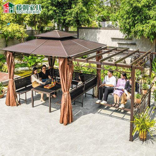 藤朝户外葡萄架凉亭庭院帐篷