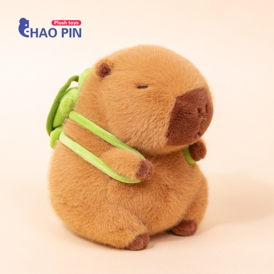 卡皮巴拉公仔水豚玩偶鼻涕熊土拨鼠毛绒玩具娃娃儿童生日礼物女生