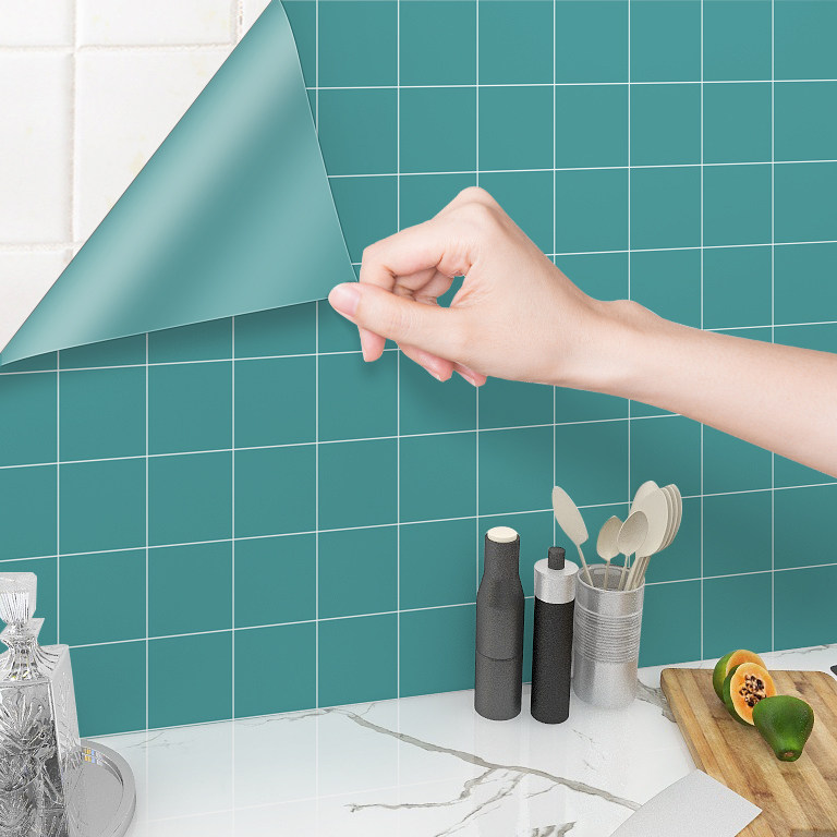 厨房防油贴纸加厚pvc防水防烫防潮耐高温台面灶台瓷砖墙壁纸自粘,家居饰品,软装墙贴,淘宝优惠券,粉丝福利购,淘宝优惠卷