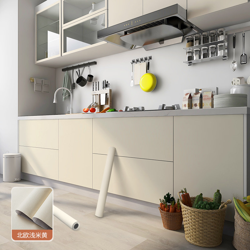 厨房橱柜翻新改造贴纸防油防水防潮自粘烤漆加厚家具柜子柜门改色,家居饰品,软装墙贴,淘宝优惠券,粉丝福利购,淘宝优惠卷