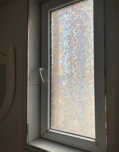 卧室窗户磨砂玻璃透光不透明贴膜