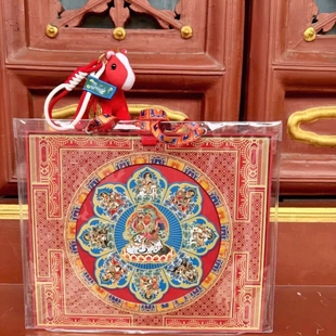 雍福宫福盒筒有福袋2026马年礼盒春对联福字八马小红马挂件冰箱贴