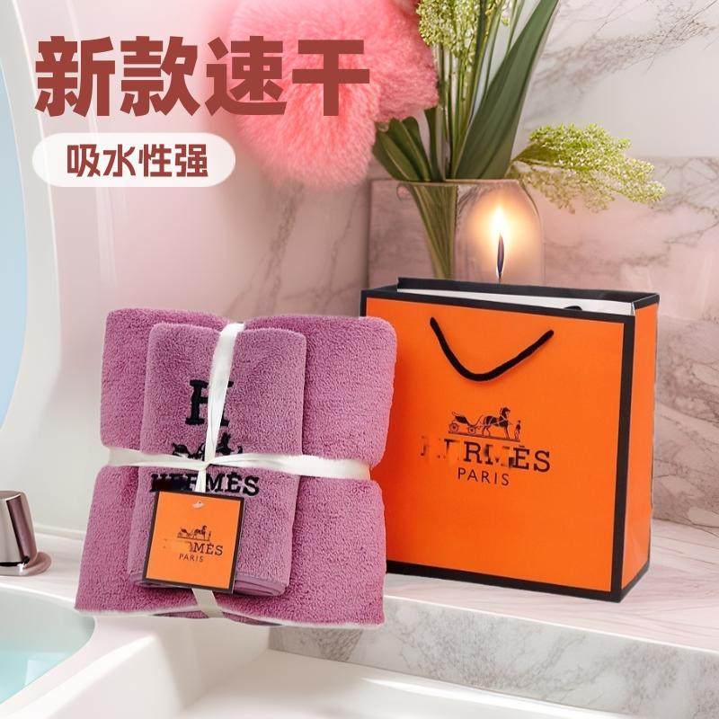 新款珊瑚绒浴巾酒店家用速干吸水毛巾/面巾