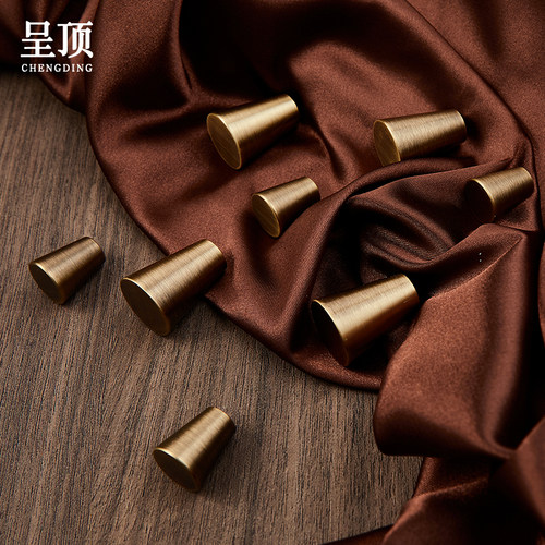 古铜色黄铜抽屉迷你锥形小拉手