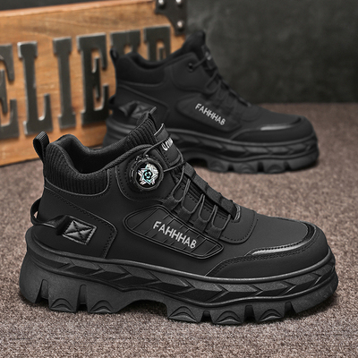 秋季英伦风高帮马丁鞋