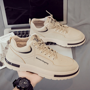 秋冬款高帮鞋男鞋男款运动鞋棉鞋板鞋休闲皮鞋男士鞋子马丁靴潮鞋