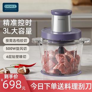 德国绞肉机家用全自动多功能电动搅拌机打肉绞馅料理机2024新款