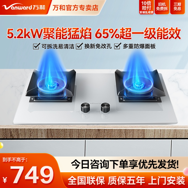 白露5.2KW猛火超一级能效燃气灶