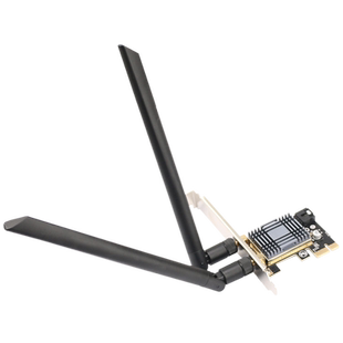 GRIS PCI-E无线网卡5G双频wifi接收器蓝牙适配器4.0组合600Mbps台式机atheros高通AR5B22电脑兼容AMD和Intel