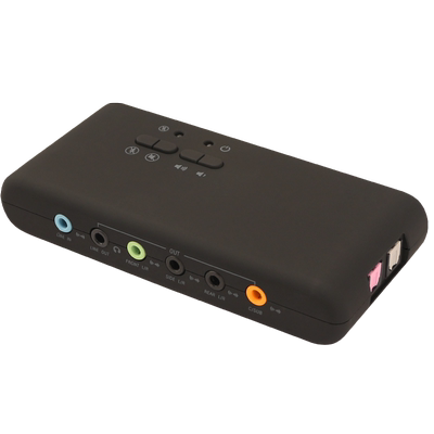 GRIS台式机笔记本USB外置7.1声道