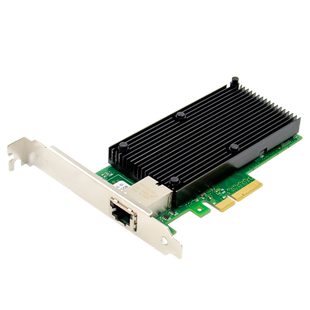GRIS PCI-E万兆网卡X550T1台式机服务器RJ45威联通NAS英特尔10G以太网2口电脑INTEL软路由群晖汇聚海蜘蛛ESXI