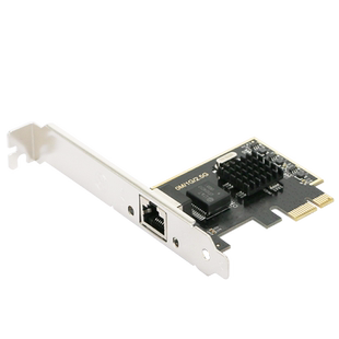 GRIS 双口PCI-E2.5G千兆网卡视频采集Realtek瑞昱RTL8125B电脑RJ45汇聚网口5000M以太网群晖软路由网络适配器
