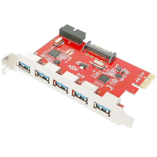GRIS PCI-E转3.0电脑USB3.2扩展卡HUB集线器3.1台式机19P前置面板
