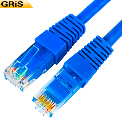 GRIS 网线 CAT6网线六类网线 无氧铜千兆网卡7成品电脑网络水晶头宽带非屏蔽高速RJ45宽带家用台式机万兆网线