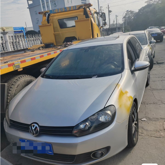 大众高尔夫6拆车件前机盖后备门前后左右车门总成车壳原装纯拆总