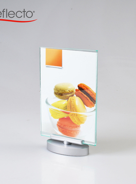 4R台牌亚克力台签旋转餐牌酒水牌双面旋转展示牌台牌菜单牌号码牌