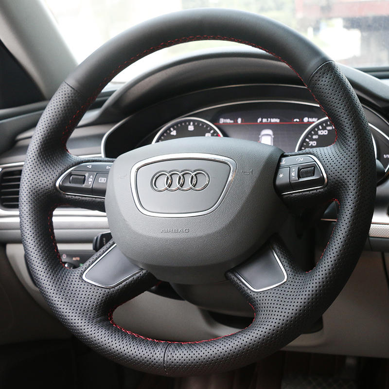 奥迪A6LA4Q5手缝方向盘把套