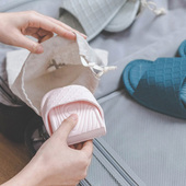 旅行可折叠拖鞋 便携女防滑耐磨旅游出差洗澡男超轻火车飞机凉拖