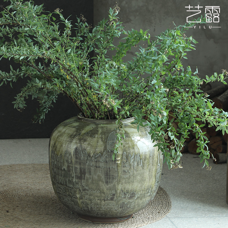 陶瓷景德镇新中式民宿花盆