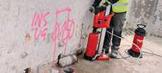 Вода установка 喜利得 hilti dd 160
