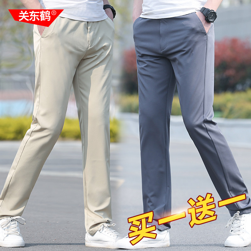 2019新款夏季男裤薄款休闲裤男修身韩版潮流直筒长裤百搭男士裤子|msdalam kategori Pakaian Lelaki, seluar santai - dari Buy2taobao.com untuk memberikan perkhidmatan ejen Taobao profesional membeli