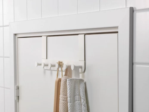 Подвесной крюк в стиле дверей в стиле Annen's Ikea не имеет ногтей без следа. Дверь подключена в толщине 4 см.