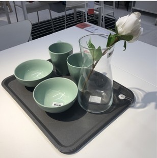 宜家国内代购提尔宫恩 托盘果盘糖果盘餐盘茶具盘茶水盘