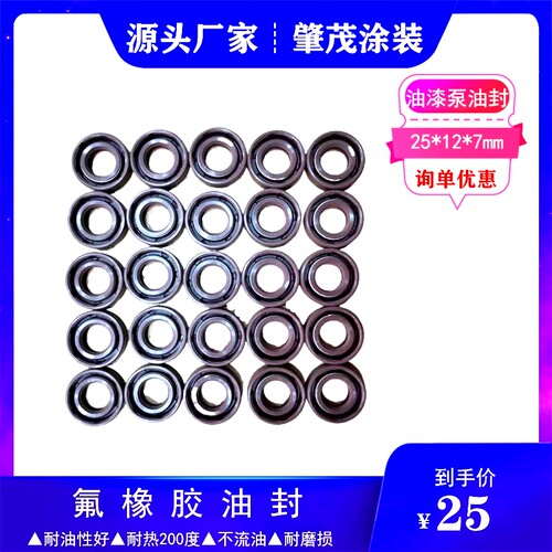 氟橡胶涂料齿轮泵油封