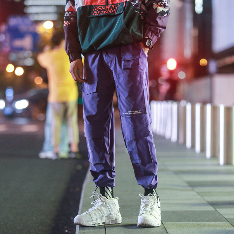 ins³¬»ðµÄ¿ã×Óles³±Ë§t¾Å·Ö¿ãhiphop´®±êÎû¹þÄÐ×°³±ÅÆ¿íËɹ¤×°¿ã9