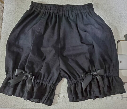 thumbnail for [Wang Yan and summer] original cotton leggings jk anti-failure lace pumpkin pants lolita variety