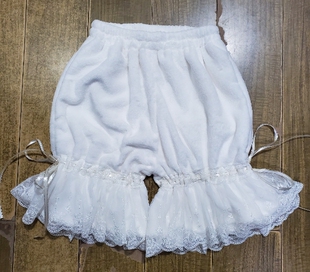 【王妍与夏季】Lolita珊瑚绒南瓜毛茸茸冬季打底裤短款抽带版