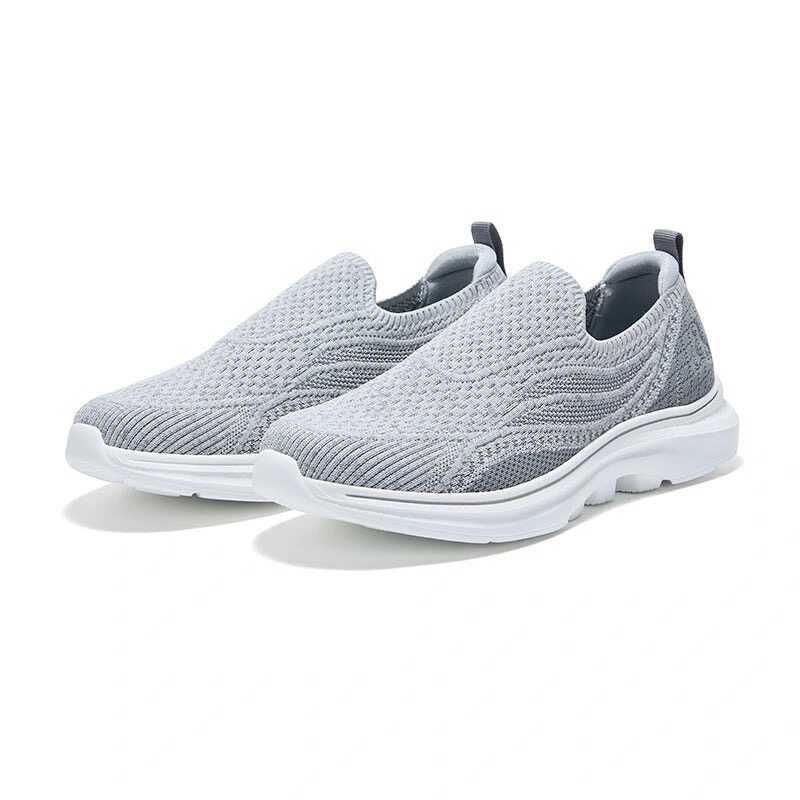 处理断码足行健中老年夏季慢跑休闲男女按摩鞋超轻减震磁疗穴位