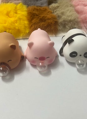 新款可爱猪猪洞洞鞋配饰鞋花鞋扣高级感装饰diy配件卡扣拖鞋扣