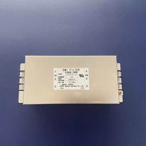 议价HF3015A-TC EMI滤波器 三相三线15A 工业电源滤波器件维修