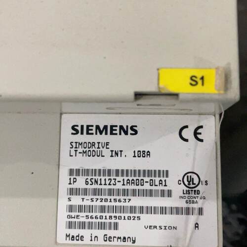 议价6SN1123-1AA00-0LA1 驱动模块 108A 工控自动化配件维修