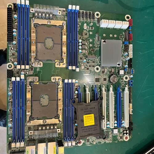 议价EP2C621D12 WS 双路3647主板 华擎永擎工控工作站主板维修