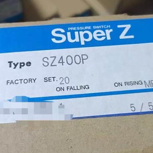 议价SZ400P Super Z压力开关 工业自动化工控控制元件维修